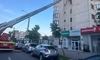 Pompierii intervin în municipiul Iași pentru a îndepărta niște elemente de tencuială