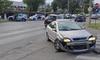 Accident rutier în Tudor Vladimirescu! Două autoturisme au intrat în coliziune