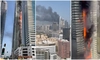 Clădire cu 67 de etaje din Dubai Marina, cuprinsă de flăcări. 4000 de persoane se aflau în interior