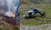 O nouă tragedie aviatică în India. S-a prăbuşit un elicopter cu pelerini