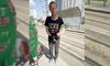 Încă un obsedat pe străzile din Iași. Acest individ stătea cu mâna în pantaloni și încerca să pipăie fete în stațiile CTP: „Un băiat a intervenit și l-a pălmuit”