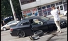 Accident rutier în Tătărași. Două autoturisme au intrat în coliziune