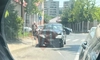 Accident rutier pe strada Eternitate. O victimă a fost transportată la spital