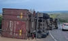 Accident rutier în județul Iași! Un autotren s-a răsturnat – UPDATE