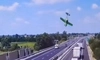 Prăbușirea avionului, surprinsă de camerele de supraveghere. Imagini șocante!