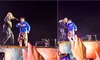 Momente șocante la Beach Please. Un artist l-a îndemnat pe un băiat de 15 să sară de pe scenă