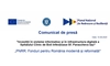 Comunicat de presa PNRR : „Investiții în sisteme informatice și în infrastructura digitală a Spitalului Clinic de Boli Infecțioase Sf. Parascheva Iași“