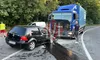 Accident rutier în zona Motel Bucium. Un autocamion și un autoturism au intrat în coliziune – UPDATE