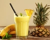 Smoothie cu ananas și banană. O rețetă super simplă și delicioasă!