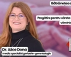 LIVE VIDEO – Bătrânețea este o binecuvântare! Pregătire pentru vârsta maturității și îngrijirea vârstnicului detaliate de dr. Alice Dona la BZI LIVE