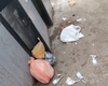 Ieșenii aruncă deșeuri periculoase la punctele de colectare din oraș. Iată ce a descoperit un tânăr lângă ghenele de gunoi: „Trebuie dat un semnal de alarmă”
