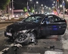 Accident rutier la Fundație! O mașină este distrusă