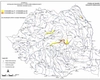 Avertizare hidrologică emisă de Institutul Național de Hidrologie. Cod galben și portocaliu