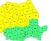 Răcire accentuată a vremii și precipitații mixte în zona montană, până marți dimineață