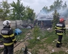 Incendiu în orașul Târgu Frumos! O anexă gospodarească a fost cuprinsă de flăcări