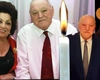 Imagini dureroase cu Maria Ciobanu de la priveghiul lui Mircea Cîmpeanu. Bărbatul este înmormântat alături de prima lui soție