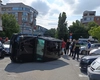 Accident cu scântei în Giurgiu! Soțul vicepreședintei Curții de Apel București, răsturnat cu bolidul de lux! Testul antidrog, pozitiv