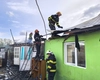 Incendiu în Iași! Flăcările au cuprins o anexă gospodărească