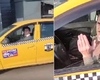 Scandal în parcare la Kaufland, în Iași! Un taximetrist a sărit cu sprayul lacrimogen la oameni, după ce a blocat circulația: „Nu te apropia, că îți dau”