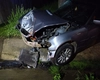 Accident grav în comuna Scânteia! O mașină a intrat într-un copac