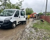 Inundațiile au făcut prăpăd în Potângeni, comuna Movileni. Autoritățile locale au intervenit cu saci cu nisip