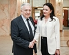 Laura Gherasim, deputat AUR, la o întâlnire importantă cu guvernatorul BNR, Mugur Isărescu