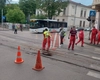 Circulația tramvaielor este blocată între Târgu Cucu și Filarmonică