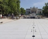 Lucrările de modernizare a parcului din fața Teatrului Național „Vasile Alecsandri” se apropie de final. Primăria Iași vrea să finalizeze proiectul vara aceasta