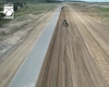 Imagini din dronă! Lucrări în desfășurare pe șantierul A7 Bacău – Pașcani, în zona Dulcești