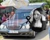Imagini cutremurătoare! Adelina, frumoasa adolescentă care s-a sinucis, a fost condusă pe ultimul drum. Colegii ei au purtat tricouri albe cu poza ei – EXCLUSIV