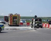 Incendiu în județul Iași. O mașină a fost cuprinsă de flăcări