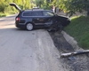 Accident rutier în Bârnova. Un autoturism a ieșit în decor