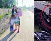 Momentul în care criminalul care și-a ucis partenera însărcinată cu toporul este prins de oameni! Imagini cu puternic impact emoțional