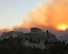 Incendiu de proporții la Atena. Localități evacuate, case mistuite și un val de caniculă care nu dă semne de oprire