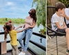 Copiii lui Jojo au crescut frumos, iar băiatul și-a întrecut mama în înălțime. Amândoi urmează cursuri de actorie
