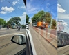 Circulația tramvaielor, blocată pe strada Elena Doamna. Călătorii au fost dați jos