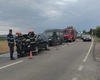 Accident cu patru mașini pe DN28, la intrarea în Pașcani! O persoană a fost rănită, iar traficul este îngreunat