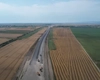 Imagini spectaculoase din dronă pe Autostrada A7, Lotul Focșani – Domnești-Târg