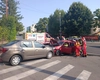 Accident rutier în Păcurari. O persoană a fost transportată la spital