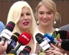 Imagini de la poarta penitenciarului! Cine a venit cu flori pentru Elena Udrea