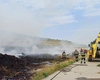 Incendiu la o platformă de depozitare a deșeurilor vegetale în satul Uricani, comuna Miroslava