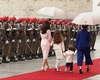 Toți ochii pe Mirabela Grădinaru! Cum s-a îmbrăcat Mirabela Grădinaru la prima vizită cu Nicușor Dan și ce reacții au stârnit gesturile lor