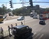 Iată momentul producerii accidentului rutier din Baza 3. Șoferul unui TIR nu acordă prioritate și intră într-un tramvai al CTP Iași