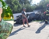 El este bărbatul care a făcut praf un BMW, în weekend, la Iași. Este militar în Armata Română și s-a urcat beat la volan