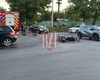 Accident grav în Lunca Cetățuii. Un motociclist a intrat în plin într-o mașină condusă de o femeie care nu i-a acordat prioritate. Se circulă cu dificultate – EXCLUSIV, UPDATE