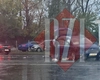 Accident rutier în Tudor Vladimirescu! Două autoturisme au intrat în coliziune