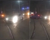 Manevre incredibile, făcute de doi șoferi din Iași! Au pus în pericol călătorii unui tramvai, în zona Târgu Cucu