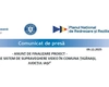 Comunicat de presa – ANUNȚ DE FINALIZARE PROIECT – „EXTINDERE SISTEM DE SUPRAVEGHERE VIDEO ÎN COMUNA ȚIGĂNAȘI,  JUDEȚUL IAȘI”