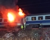Incendiu la bordul unui tren CFR: 200 de pasageri evacuați. Garnitura a rămas blocată pe linie
