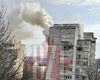 Incendiu puternic la un bloc în Nicolina. Flăcările au cuprins o parte din imobil – EXCLUSIV